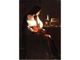 Mary Magdalene by Georges de la Tour (1593-1652), Louvre, Paris